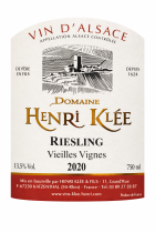 Riesling Vieilles Vignes 2020