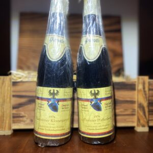 Uffhofener Pfaffenberg und Flonheimer Klostergarten 1976 - in original Holzkiste